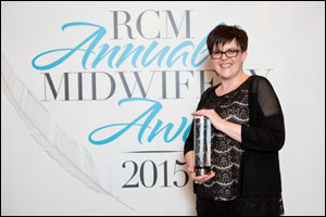 Annmarie Thomas RCM Student Midwife of the Year