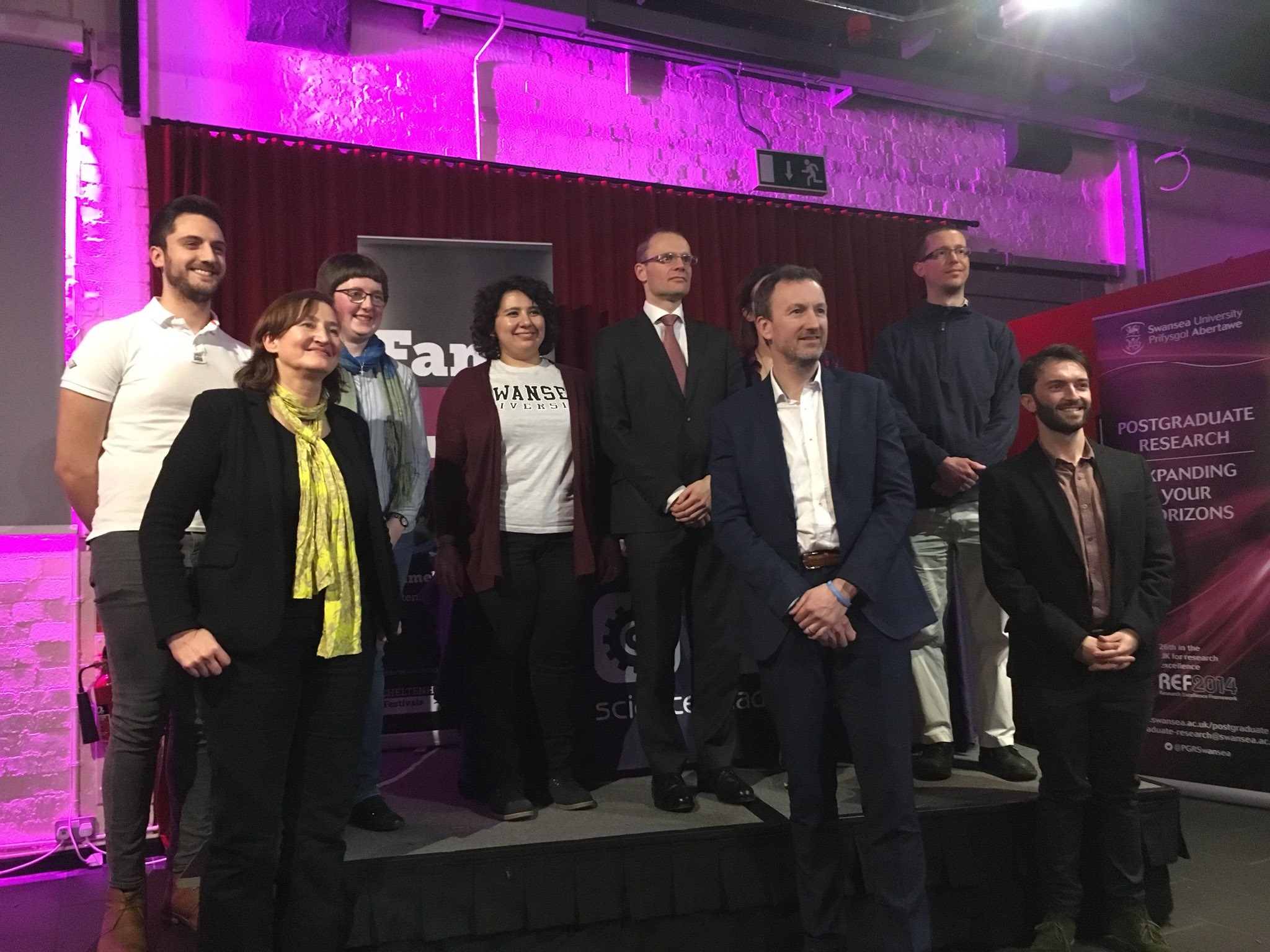 FameLab 2018 (Swansea heat winners)