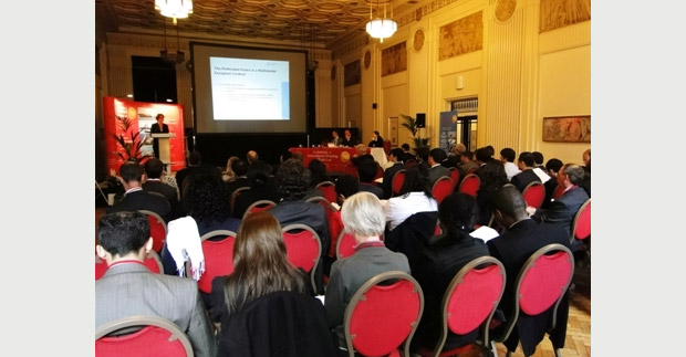 Delegates attending the Colloquium