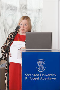 Edwina Hart NMSF opening