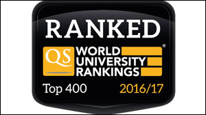 QS Top 400 badge 2016-17