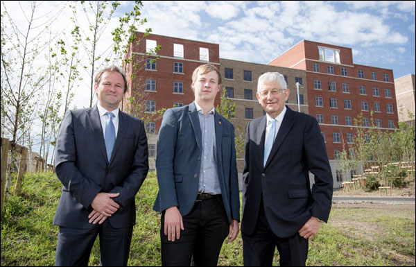 Bay Campus SU President visit July 2015