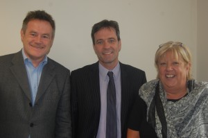 Professor Keith Lloyd, Head of Swansea University’s Medical School, Professor Ke