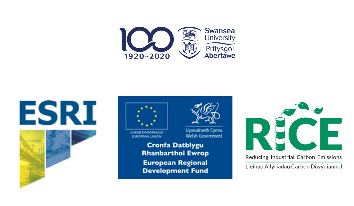 ESRI, ERDF & RICE logos